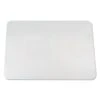 Artistic KrystalView Desk Pad With Antimicrobial Protection, Glossy Finish, 38 X 24, Clear