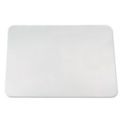 Artistic KrystalView Desk Pad With Antimicrobial Protection, Glossy Finish, 38 X 24, Clear