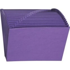 Smead Heavy-Duty Indexed Expanding Open Top Color Files, 21 Sections, 1/21-Cut Tabs, Letter Size, Purple -Office Supplies Shop 9c1bee45ec423c8b1b5d1e5a1f902aeec5