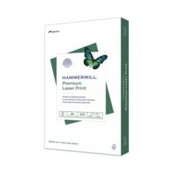 Hammermill Premium Laser Print Paper, 98 Bright, 24 Lb Bond Weight, 11 X 17, White, 500/Ream