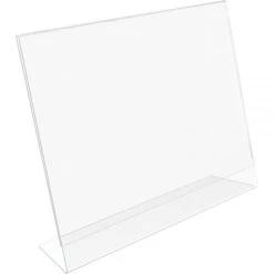 Deflect-o Anti-Glare Slanted Horizontal Sign Holder -Office Supplies Shop 9ebebe5085f4a3588b9a3880be23f0d7f3