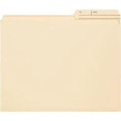 Smead Reinforced Guide Height File Folders, 2/5-Cut Printed Tabs: Right Position, Letter Size, 0.75" Expansion, Manila, 100/Box 16 Smead Reinforced Guide Height File Folders, 2/5-Cut Printed Tabs: Right Position, Letter Size, 0.75" Expansion, Manila, 100/Box -Office Supplies Shop 9ed8dd5ef71a98b5601566a242f0e3d531