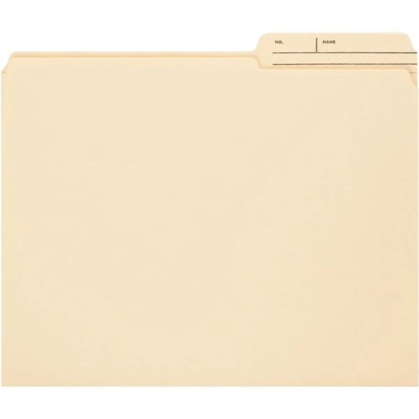 Smead Reinforced Guide Height File Folders, 2/5-Cut Printed Tabs: Right Position, Letter Size, 0.75" Expansion, Manila, 100/Box 8 Smead Reinforced Guide Height File Folders, 2/5-Cut Printed Tabs: Right Position, Letter Size, 0.75" Expansion, Manila, 100/Box - Image 6