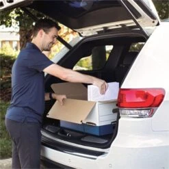 Bankers Box LIBERTY Heavy-Duty Strength Storage Boxes, Legal Files, 15.25" X 24.13" X 10.75", White/Blue, 12/Carton -Office Supplies Shop 9fe80d35287a5272515c3ff28e028fa36a