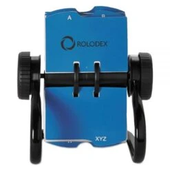 Rolodex Open Rotary Business Card File With 24 Guides, Holds 400 2.63 X 4 Cards, 6.5 X 5.61 X 5.08, Metal, Black -Office Supplies Shop a0fb3596515316777e053a453046155d4c
