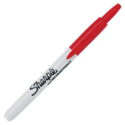 Sharpie Retractable Permanent Marker, Fine Bullet Tip, Red -Office Supplies Shop a100809a46bfea652ba9b8cfc353523eca