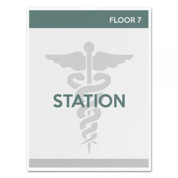 Deflecto Superior Image Cubicle Sign Holder, 8.5 X 11 Insert, Clear 12 Deflecto Superior Image Cubicle Sign Holder, 8.5 X 11 Insert, Clear - Image 10