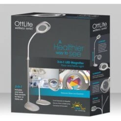 OttLite LED Magnifier Floor & Table Light -Office Supplies Shop a4406d381c601bb46fb74aced5900a787f