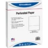 PrintWorks Professional Professional Office Paper, 20 Lb, 8 1/2 X 11, Perforated 3 2/3" From Bottom, White, 500 Sheets/Ream -Office Supplies Shop a45dd2cfc1a32fd9319df2a82f270a26b8