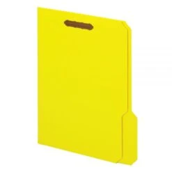 Color Fastener File Folders, 8 1/2" X 11", Letter, Yellow, Box Of 50 -Office Supplies Shop a46d8b410edbc28c5fa2f008c627beb59a