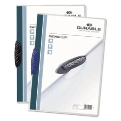 Durable Swingclip Clear Report Cover, Swing Clip, 8.5 X 11, Clear/Clear, 5/Pack 13 Durable Swingclip Clear Report Cover, Swing Clip, 8.5 X 11, Clear/Clear, 5/Pack -Office Supplies Shop a4e5e354438258c639ae6edd49eb5b1bc4
