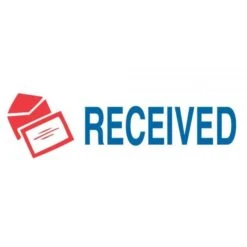 ACCUSTAMP2 Pre-Inked Shutter Stamp, Red/Blue, RECEIVED, 1.63 X 0.5 -Office Supplies Shop a54c05eb92f86b2ce6d81bf871267f35de