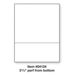 PrintWorks Professional Professional Office Paper, 20 Lb, 8 1/2 X 11, Perforated 3 2/3" From Bottom, White, 500 Sheets/Ream -Office Supplies Shop a658f4780dac81a46dfcc41248c2b139e3