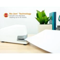 Bostitch Impulse 30 Electric Stapler, 30-Sheet Capacity, White -Office Supplies Shop a76e1565b88ca9d704e8fbf910ccf9abcf