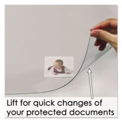 Artistic KrystalView Desk Pad With Antimicrobial Protection, Matte Finish, 22 X 17, Clear -Office Supplies Shop a8ee4651c996dd84396ffb7d32a57c3a88