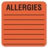 Tabbies Allergy Warning Labels, ALLERGIES, 2 X 2, Fluorescent Red, 500/Roll -Office Supplies Shop ab05ceb2108b5812414cb2ead34e414d15