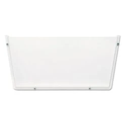 Deflecto Unbreakable DocuPocket Wall File, Letter Size, 14.5" X 3" X 6.5", Clear