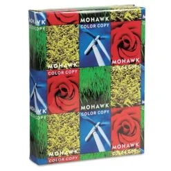 Mohawk Copy Paper, 98 Brightness, 28 Lb, 8 1/2 X 11, Bright White, 500 Sheets/Ream