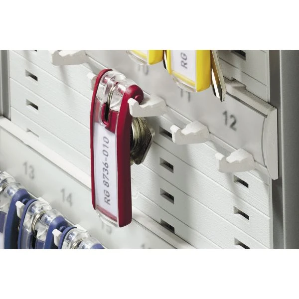 Durable Locking Key Cabinet, 72-Key, Brushed Aluminum, Silver, 11.75 X 4.63 X 15.75 11 Durable Locking Key Cabinet, 72-Key, Brushed Aluminum, Silver, 11.75 X 4.63 X 15.75 - Image 9