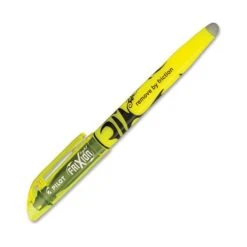 Pilot FriXion Light Erasable Highlighter, Yellow Ink, Chisel Tip, Yellow/Black Barrel, Dozen -Office Supplies Shop ace59ab8c8b1f8e1f3fe927de2799eca2c