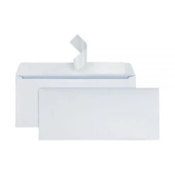 #10 Security Envelopes, 4-1/8" X 9-1/2", Clean Seal, 30% Recycled, White, Box Of 500