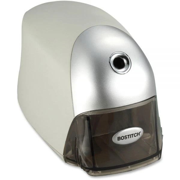 Bostitch QuietSharp Executive Electric Pencil Sharpener, AC-Powered, 4 X 7.5 X 5, Gray 6 Bostitch QuietSharp Executive Electric Pencil Sharpener, AC-Powered, 4 X 7.5 X 5, Gray - Image 4