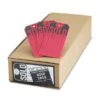 Avery Sold Tags, Paper, 4.75 X 2.38, Red/Black, 500/Box