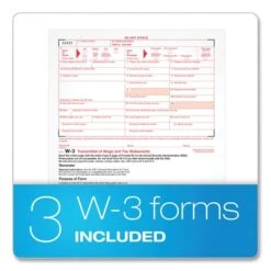 TOPS W-2 Tax Form For Inkjet/Laser Printers, Fiscal Year: 2022, Six-Part Carbonless, 8.5 X 5.5, 2 Forms/Sheet, 50 Forms Total -Office Supplies Shop b0754fbfc2f0e80d0a5aa225a4989bd5aa