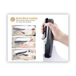 Bostitch Standard Plier Stapler, 20-Sheet Capacity, 0.25" Staples, 2.5" Throat, Black/Gray -Office Supplies Shop b32ecefcddb5277e49a127d9c16a57e9bb