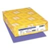 Astrobrights Color Paper, 24 Lb, 8 1/2 X 11, Venus Violet, 500 Sheets/Ream
