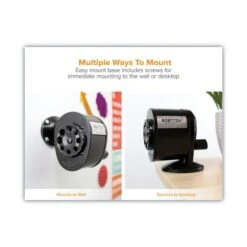 Bostitch Antimicrobial Manual Pencil Sharpener, Manually-Powered, 5.44 X 2.69 X 4.33, Black 11 Bostitch Antimicrobial Manual Pencil Sharpener, Manually-Powered, 5.44 X 2.69 X 4.33, Black -Office Supplies Shop b4be9cf7ab56af45bf6ca7fed078bd61d4