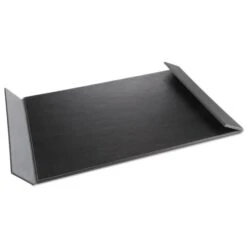 Artistic Monticello Desk Pad, With Fold-Out Sides, 24 X 19, Black