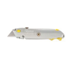 Stanley Quick-Change Utility Knife With Retractable Blade And Twine Cutter, 6" Metal Handle, Gray, 6/Box 8 Stanley Quick-Change Utility Knife With Retractable Blade And Twine Cutter, 6" Metal Handle, Gray, 6/Box -Office Supplies Shop b647271a038979dcf500cee6de4828067c