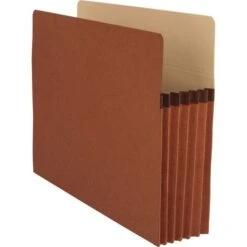 Business Source Redrope Expanding File Pockets