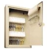 SteelMaster Uni-Tag Key Cabinet, 30-Key, Steel, Sand, 8 X 2 5/8 X 12 1/8