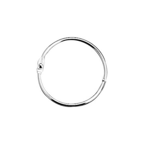 ACCO Metal Book Rings, 0.75" Diameter, 100/Box 8 ACCO Metal Book Rings, 0.75" Diameter, 100/Box - Image 6
