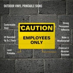 Avery Adhesive Printable Vinyl Signs -Office Supplies Shop befb97b10e243a6c1702e9bdb5971ca2a9