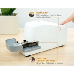 Bostitch Impulse 30 Electric Stapler, 30-Sheet Capacity, White -Office Supplies Shop c3cb266d55ac04c54633853057dce5215c