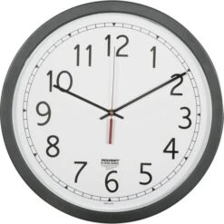 SKILCRAFT Round Workstation Wall Clock