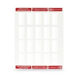 Redi-Tag Laser Printable Index Tabs, 1/5-Cut, White, 2" Wide, 300/Pack -Office Supplies Shop c48b2f7e8cd863ad7d3023df597f57bba7