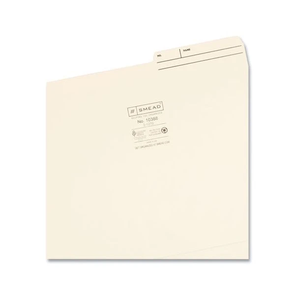 Smead Reinforced Guide Height File Folders, 2/5-Cut Printed Tabs: Right Position, Letter Size, 0.75" Expansion, Manila, 100/Box 11 Smead Reinforced Guide Height File Folders, 2/5-Cut Printed Tabs: Right Position, Letter Size, 0.75" Expansion, Manila, 100/Box - Image 9