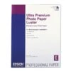 Epson® Epson Ultra Premium Photo Paper, 10 Mil, 17 X 22, Luster White, 25/Pack 1 Epson® Epson Ultra Premium Photo Paper, 10 Mil, 17 X 22, Luster White, 25/Pack -Office Supplies Shop c5960d4b4cf92656cf59c87f5b53423e24