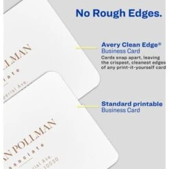 Avery Avery Square Cards W/Rounded Edges, 2.5"x2.5" , 90 Lbs. 180 Laser Cards -Office Supplies Shop c6b51845468cf3b32baf4606eedbfaf231
