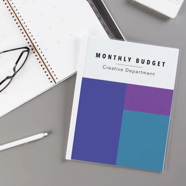 Avery Non-Slip Sliding Bar Clear Report Covers 6 Avery Non-Slip Sliding Bar Clear Report Covers - Image 4