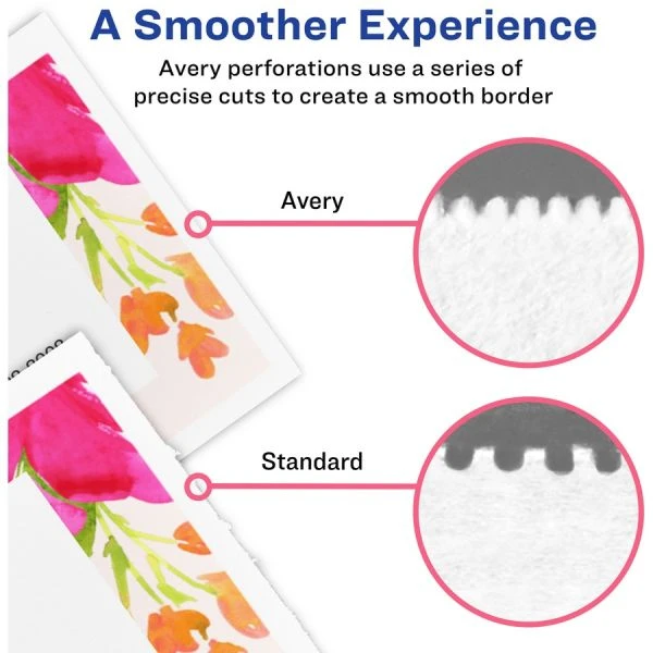 Avery Blank Printable Perforated Raffle Tickets - Tear-Away Stubs 8 Avery Blank Printable Perforated Raffle Tickets - Tear-Away Stubs - Image 6