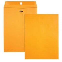 Manila Envelopes, 10" X 13", Clasp Closure, Brown Kraft, Box Of 100