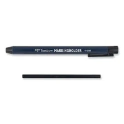 Tombow® Tombow Mechanical Wax-Based Marking Pencil Refills. 4.4 Mm, Black, 10/Box -Office Supplies Shop c6f1f215ea36d22856e10fa65a3e7d9945