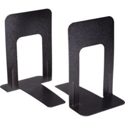 AbilityOne Heavy-Duty Steel Bookends