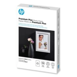 HP Premium Plus Photo Paper, 11.5 Mil, 4 X 6, Glossy White, 100/Pack 13 HP Premium Plus Photo Paper, 11.5 Mil, 4 X 6, Glossy White, 100/Pack -Office Supplies Shop cbbc093d4f4c5bf9bb2ff3f9e6d5416a94