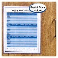 C-Line Self-Adhesive Shop Ticket Holders, Super Heavy, 50 Sheets, 9 X 12, 50/Box -Office Supplies Shop cd3e75e419f5164e78f905e9ae04fbfaef